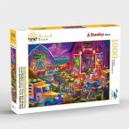 Brain Tree - Dusky Barn 1000 Piece Puzzle for Adults: With Droplet Technology for Anti Glare & Soft Touch