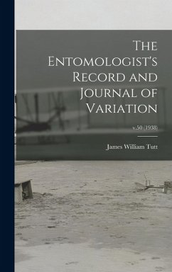 Cover The Entomologist's Record and Journal of Variation; v.50 (1938)