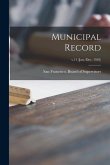 Municipal Record; v.11 (Jan.-Dec. 1918)