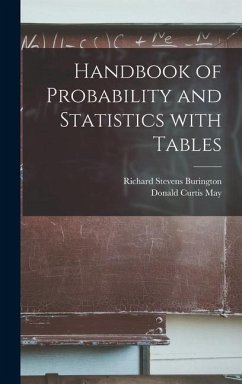 Handbook of Probability and Statistics With Tables - Burington, Richard Stevens; May, Donald Curtis