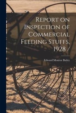 Report on Inspection of Commercial Feeding Stuffs, 1928