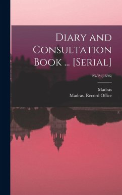 Cover Diary and Consultation Book ... [serial]; 23/24(1696)