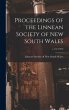 Proceedings of the Linnean Society of... - Bild 1