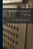 Union College: Half-century History of the Class of 1856: Introduced by a Condensed History of the College, 1795-1906