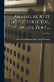Annual Report of the Director, for the Year ...; 1st (1891)
