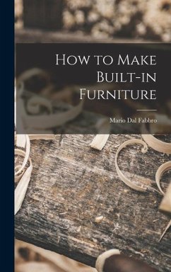 How to Make Built-in Furniture