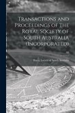 Transactions and Proceedings of the Royal Society of South Australia (Incorporated); 60