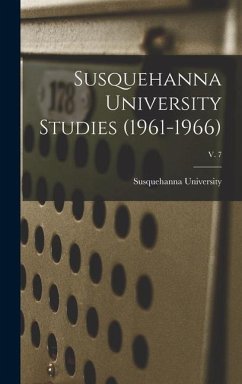 Susquehanna University Studies (1961-1966); v. 7