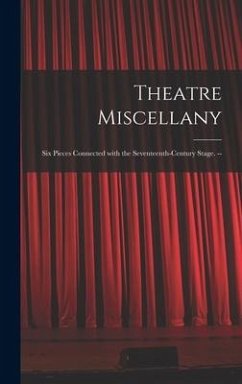 Theatre Miscellany - Anonymous