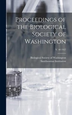 Proceedings of the Biological Society of Washington; v. 40 1927