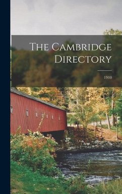 The Cambridge Directory; 1910 - Anonymous