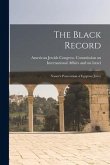 The Black Record; Nasser's Persecution of Egyptian Jewry