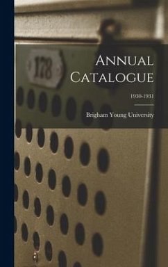 Annual Catalogue; 1930-1931