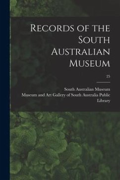 Records of the South Australian Museum; 25