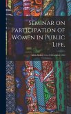 Seminar on Participation of Women in Public Life,