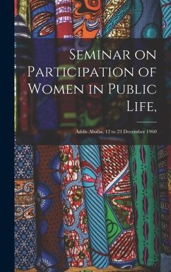 Seminar on Participation of Women in Public Life, - Anonymous