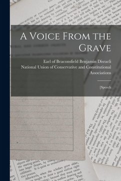 Cover A Voice From the Grave: [speech