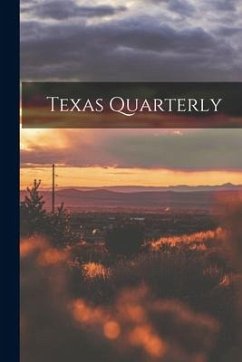 Texas Quarterly - Anonymous