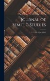 Journal of Semitic Studies; v. 5, no. 3 (jul. 1960)