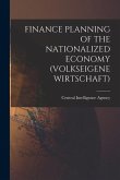 Finance Planning of the Nationalized Economy (Volkseigene Wirtschaft)