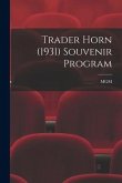 Trader Horn (1931) Souvenir Program