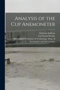 Analysis of the Cup Anemoneter - Spilhaus, Athelstan