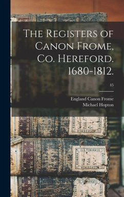 The Registers of Canon Frome, Co. Hereford. 1680-1812.; 45 - Hopton, Michael