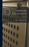 Annual Catalogue; 1928-1929