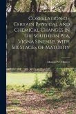 Correlation of Certain Physical and Chemical Changes in the Southern Pea, Vigna Sinensis, With Six Stages of Maturity