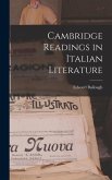 Cambridge Readings in Italian Literature