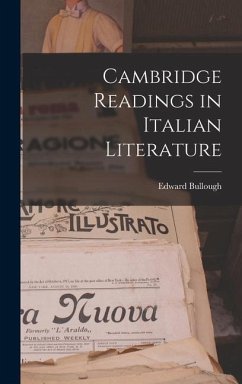 Cambridge Readings in Italian Literature - Bullough, Edward