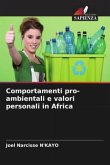 Comportamenti pro-ambientali e valori personali in Africa