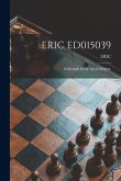 Eric Ed015039: Indoor Play Activities.