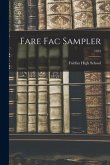 Fare Fac Sampler; 1952