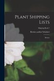 Plant Shipping Lists: Mexico; Shipping Book 7