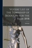 Voters' List of the Township of Biddulph for the Year 1898 [microform]