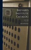 Brevard Institute Catalog; 1927-1928