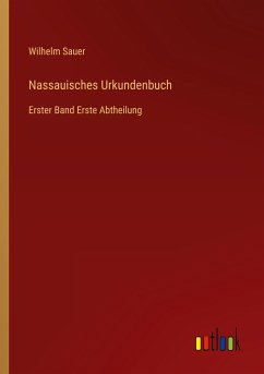 Nassauisches Urkundenbuch