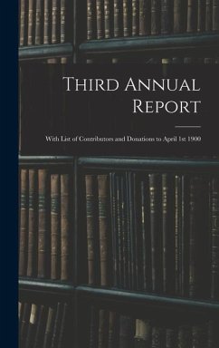 Cover Third Annual Report