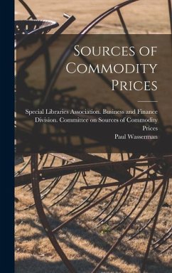 Sources of Commodity Prices - Wasserman, Paul