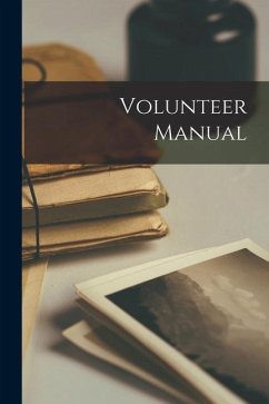 Volunteer Manual - Anonymous