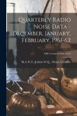 Quarterly Radio Noise Data - December, January, February, 1961-62; NBS Technical Note 18-13