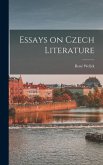 Essays on Czech Literature