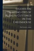 Studies on Damping-off of Alfalfa Cuttings in the Greenhouse