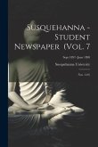 Susquehanna - Student Newspaper (Vol. 7; Nos. 1-10); Sept 1897- June 1898