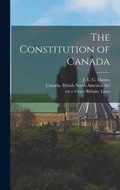 Cover The Constitution of Canada [microform]