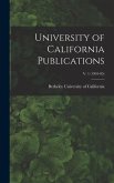 University of California Publications; v. 1 (1901-05)
