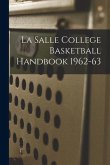 La Salle College Basketball Handbook 1962-63