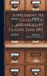 Supplement to Catalogue Arranged by... - Bild 1
