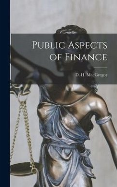 Public Aspects of Finance